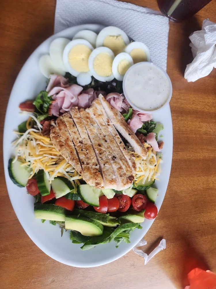Cobb Salad Minus Bleu Cheese and Onions